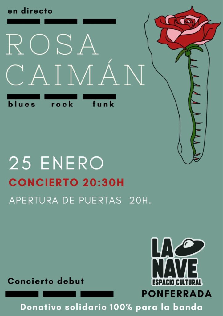 concierto rosa caiman