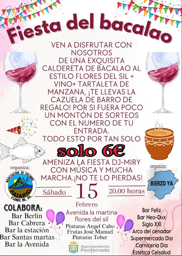 fiesta del bacalado flores