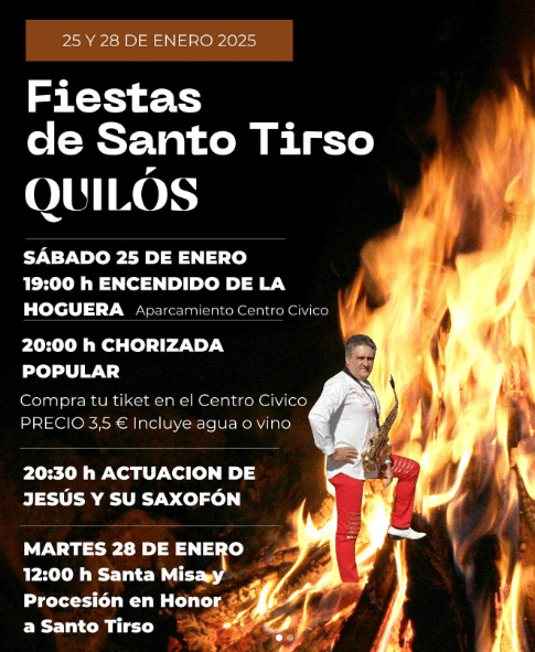 fiestas de santo tirso en quilos