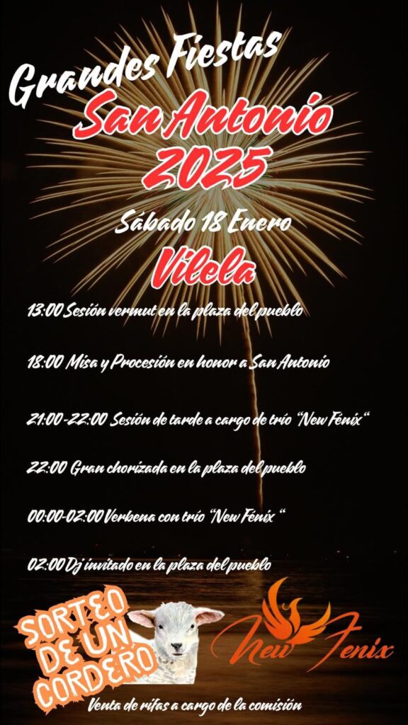 fiestas de vilela 2025 san antonio