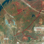 portada acceso al area industria de la llanada