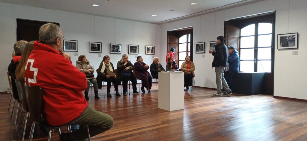 Exposición Rostros en Tránsito en Cacabelos