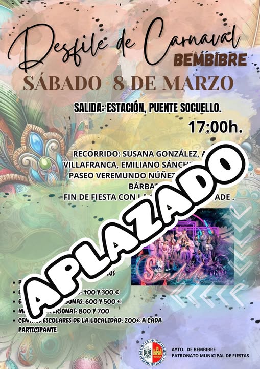 aplazado bembibre carnaval