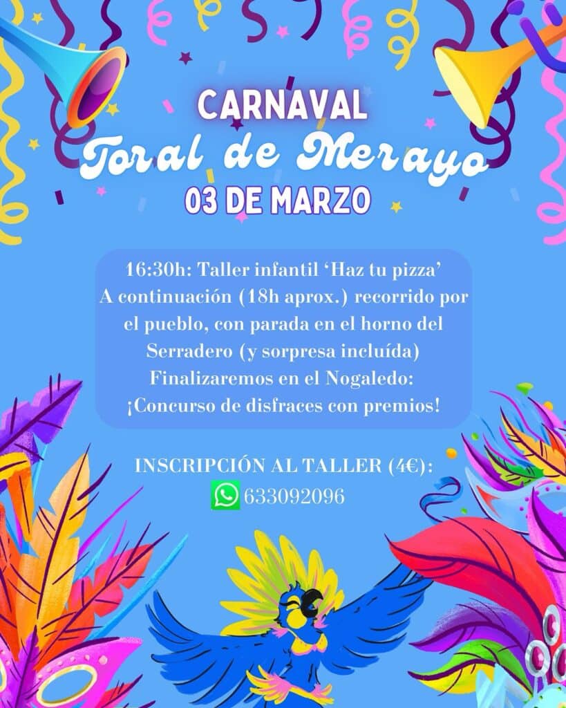 carnaval en toral de merayo 2025