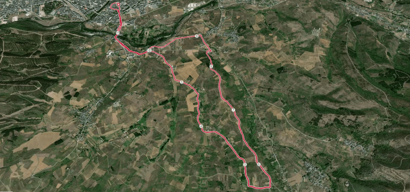 recorrido carrera de la mujer