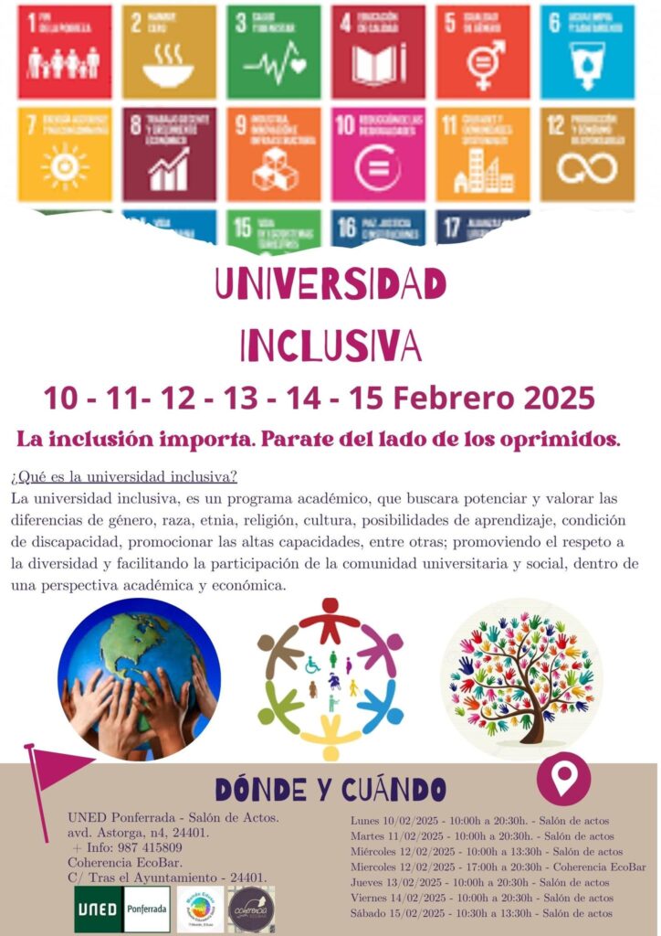 universidad Inclusiva cartel