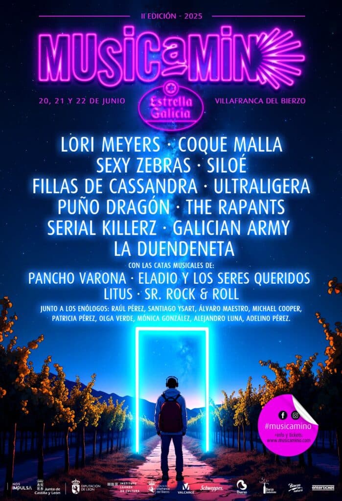 Cartel completo Musicamino 2025