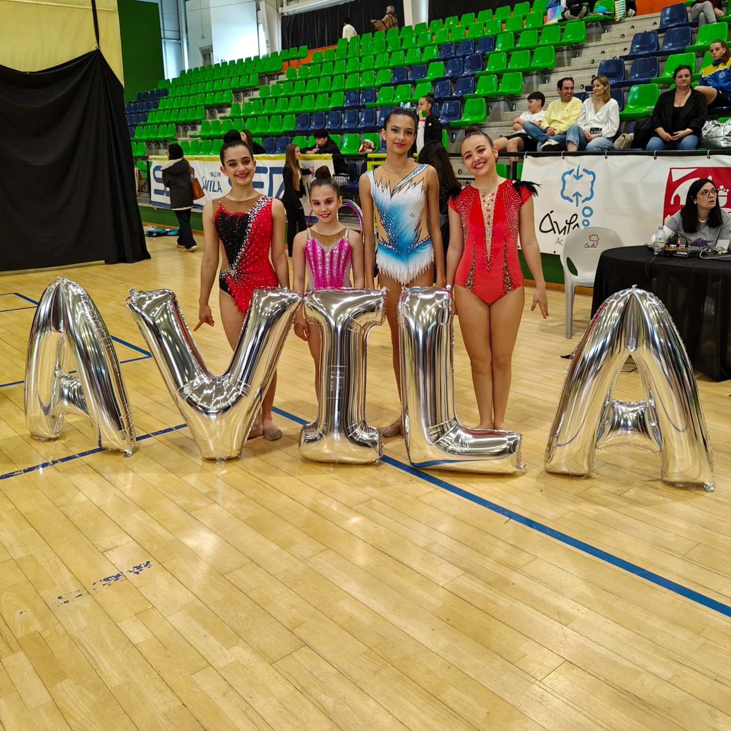 El Club Aros 5 de Ponferrada compite en Ávila en la Fase Inicial de la Liga Autonómica Base