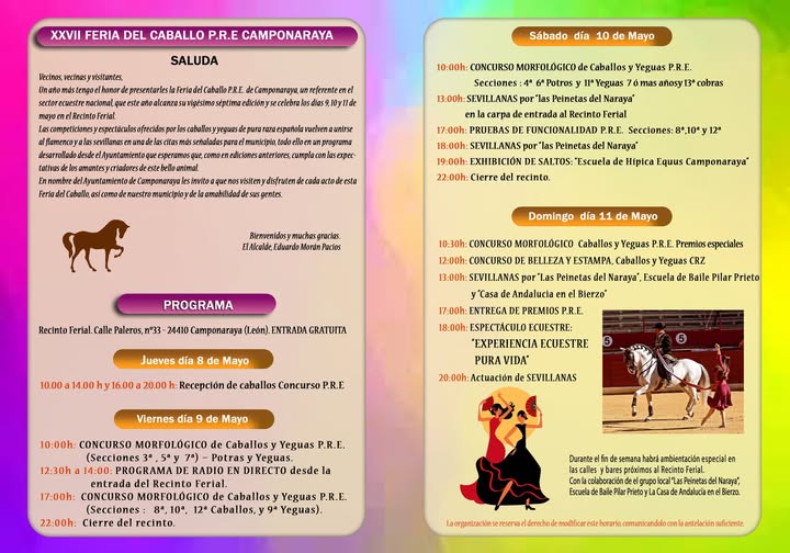 feria del caballo camponaraya 2025 programa