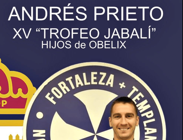 C:\Users\msdda\Downloads\Andrés Prieto, Portero de la Deportiva, Galardonado con el XV Trofeo Jabalí por la Peña Hijos de Obelix portada.png