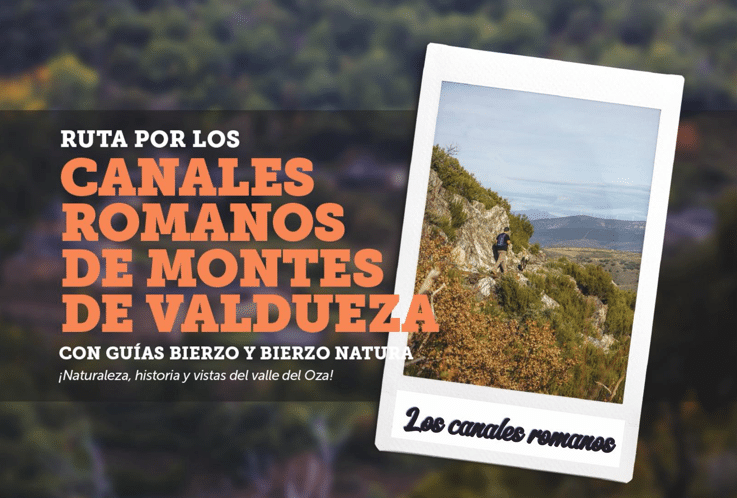 Excursión Canales Romanos de Montes de Valdueza portada