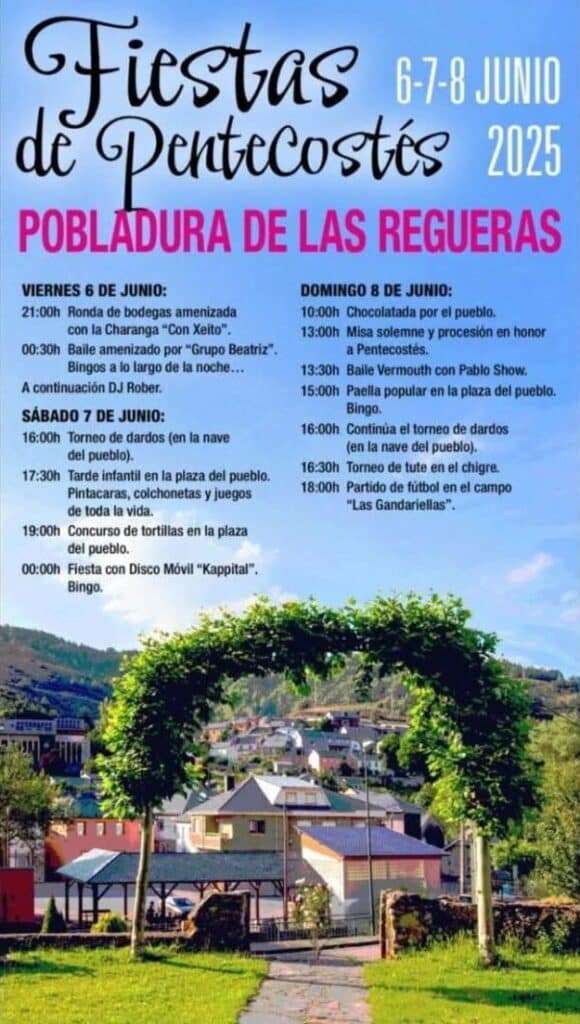 Fiestas en Pobladura de las Regueras 2025