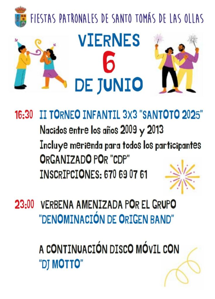 Santo tomas de las ollas fiestas