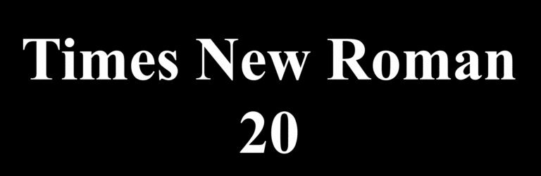 Times New Roman 20 en el Teatro Bergidum