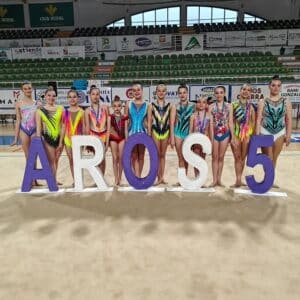 Gran Actuación del Club Aros 5 de Ponferrada en el Campeonato Provincial Promesas