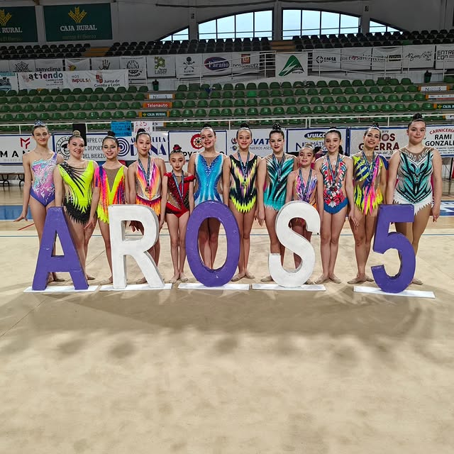 Gran Actuación del Club Aros 5 de Ponferrada en el Campeonato Provincial Promesas