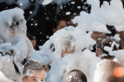 fiesta de la espuma