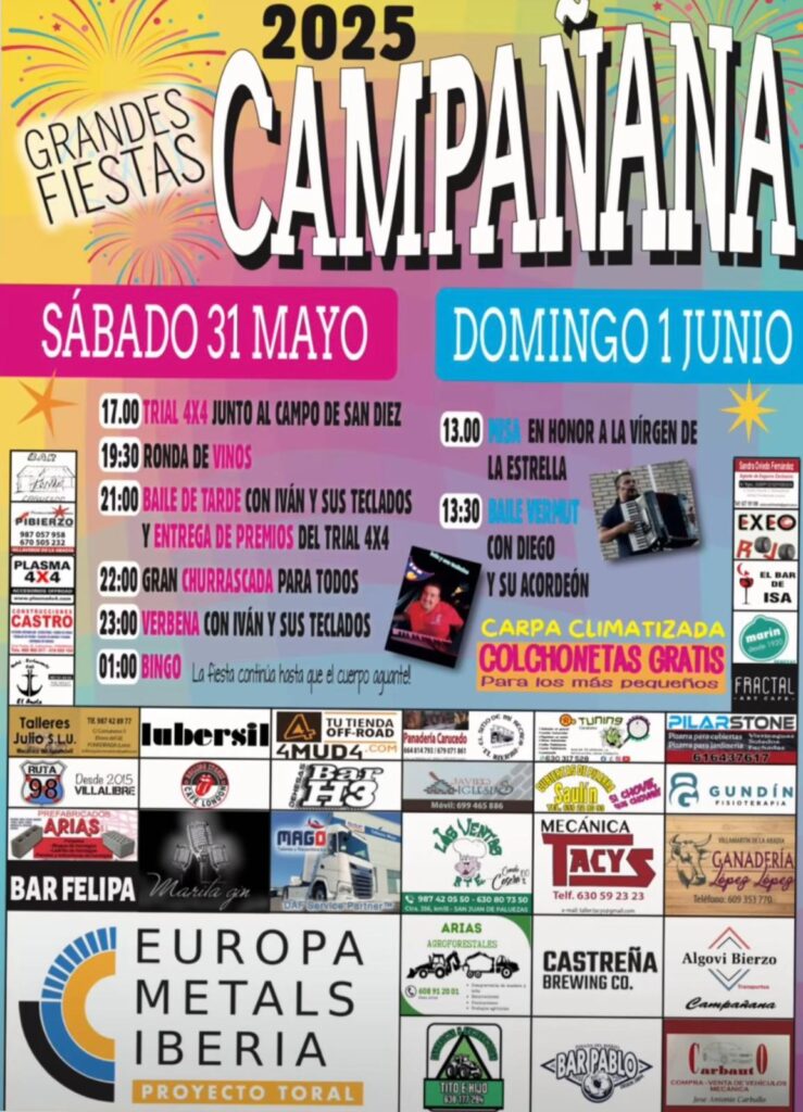 fiestas campañana 2025