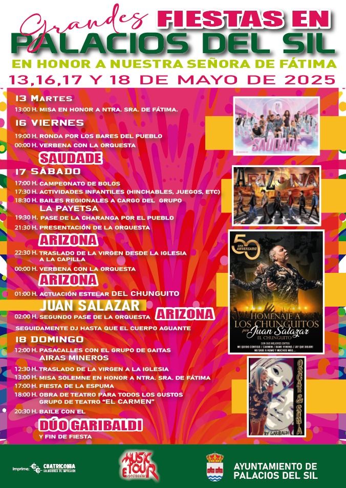 fiestas de palacios del sil 2025