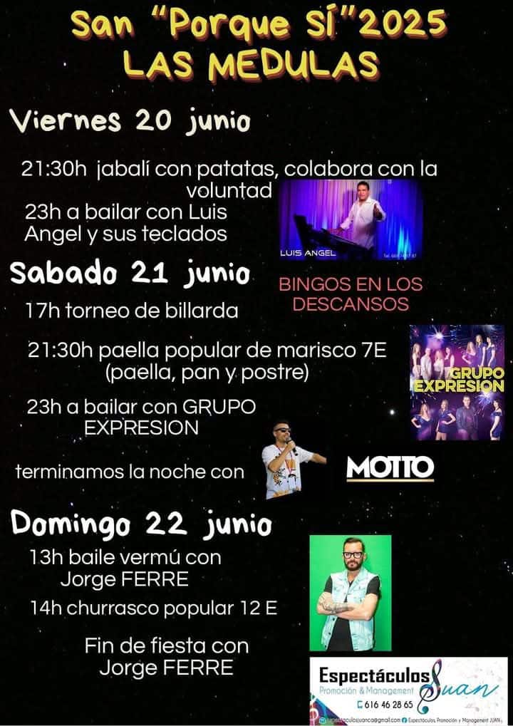 fiestas las medulas por que si 2025