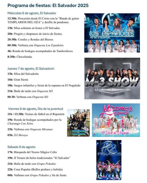 fiestas toral de merayo