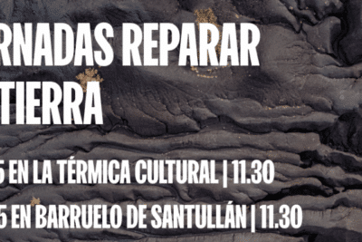 portada Jornadas Reparar La tierra en Ponferrada