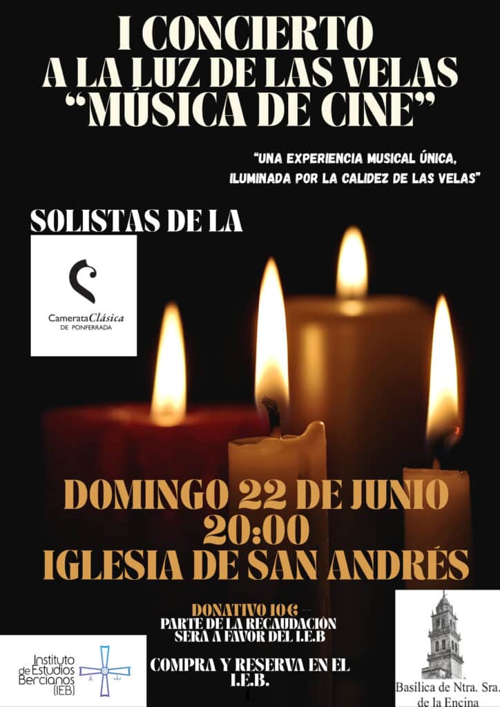 I Concierto a la luz de las velas “Música de Cine”