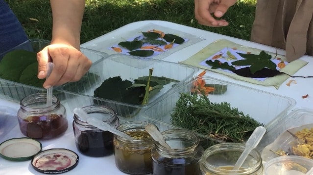 Taller Ecoprint