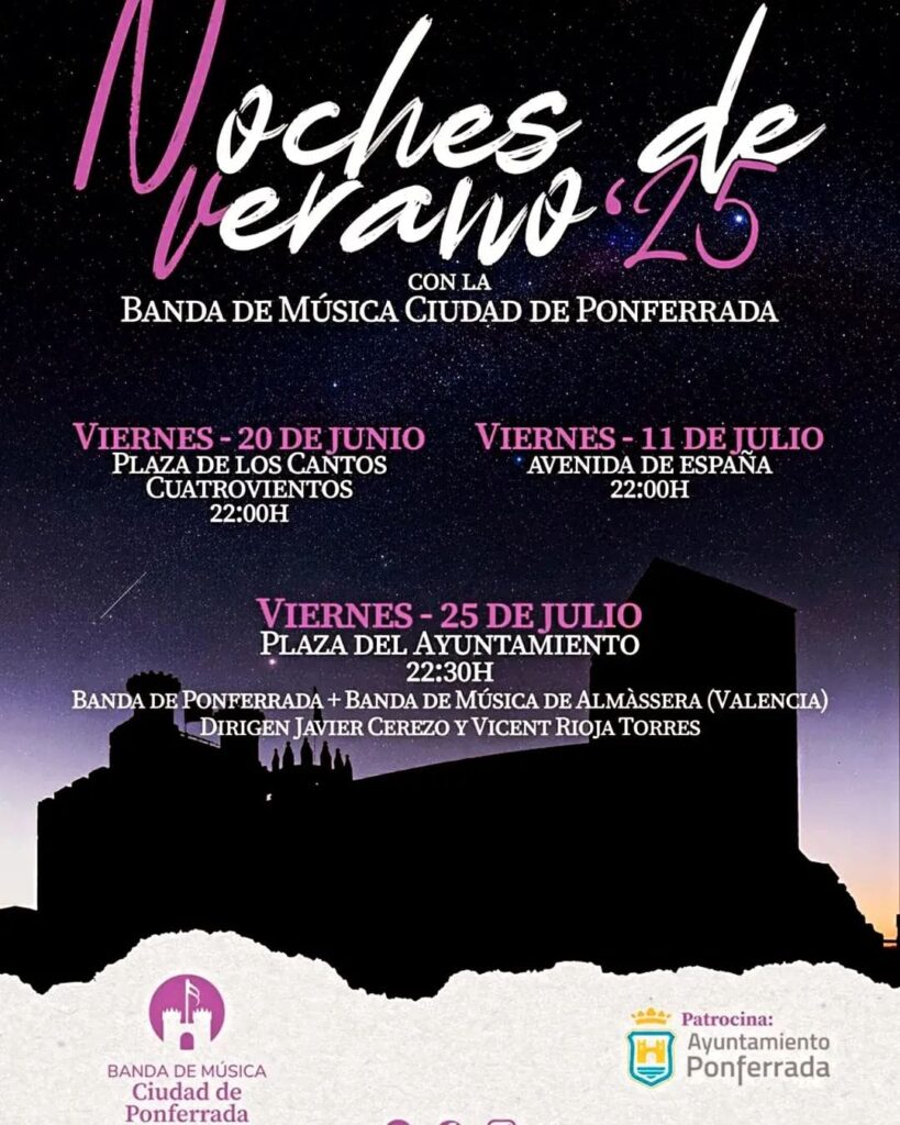 noches de verano Banda Ciudad de Ponferrada