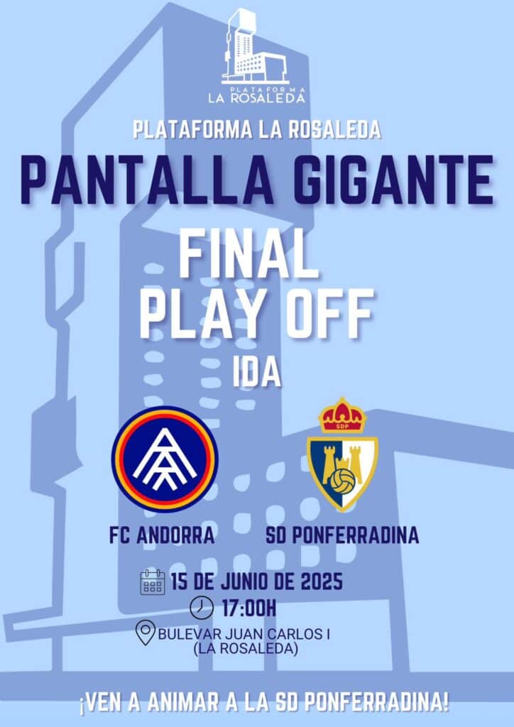pantalla gigante andorra ponferradina