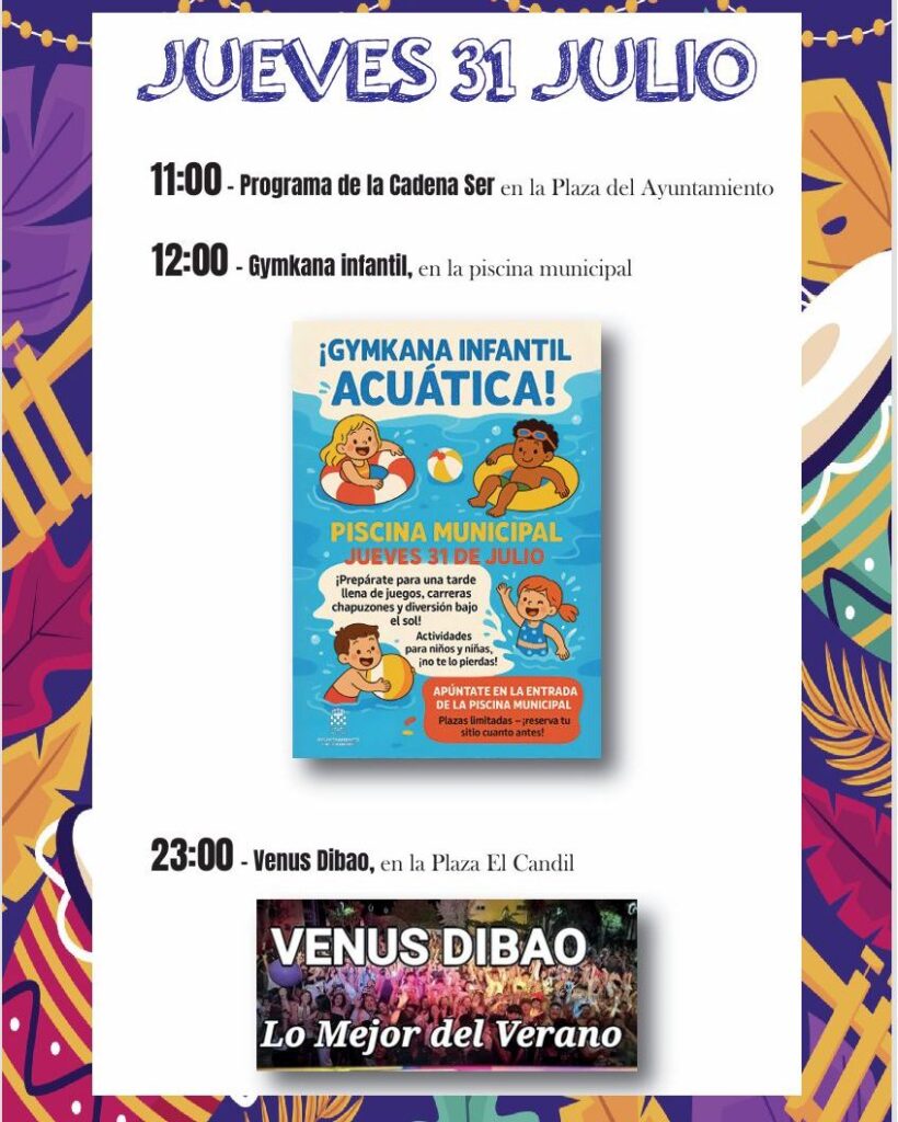 Fiestas de verano Fabero