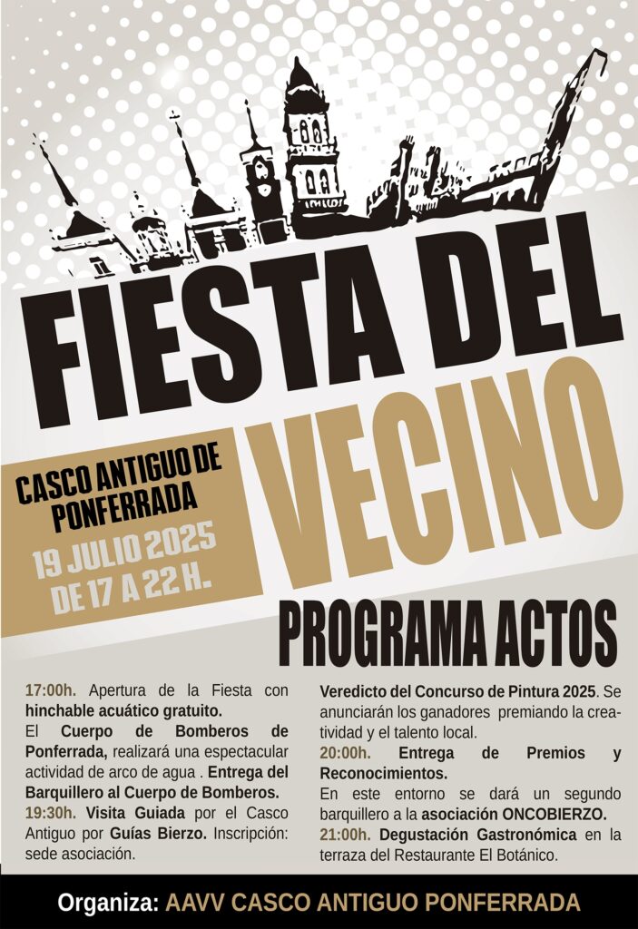 fiesta del vecino en el casco antiguo