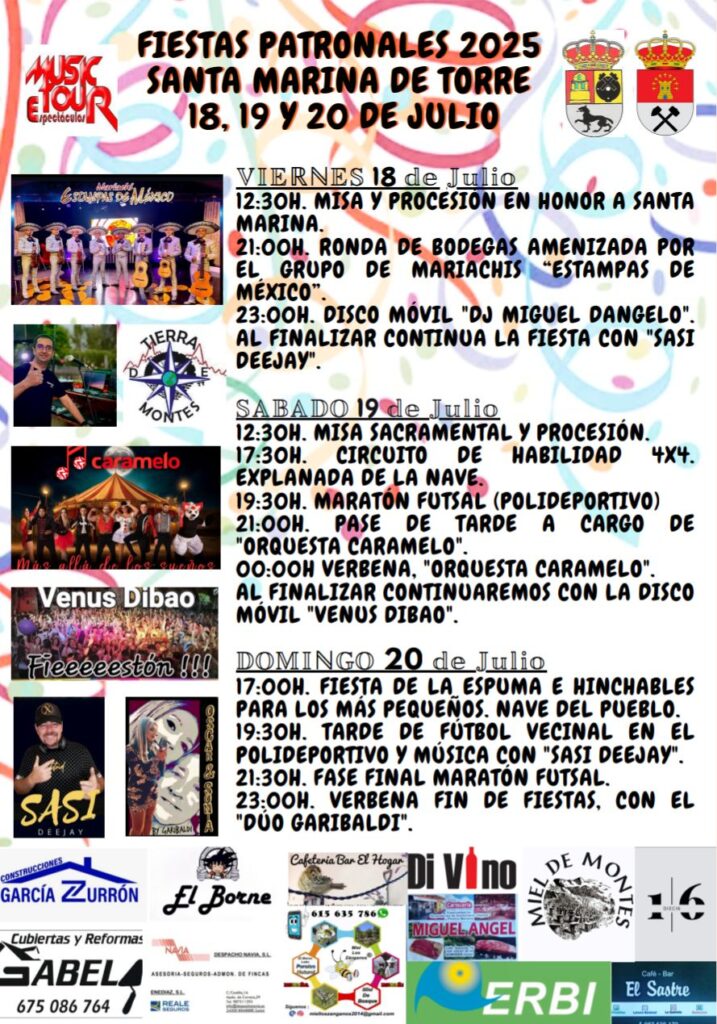 fiestas de santa marina de torre