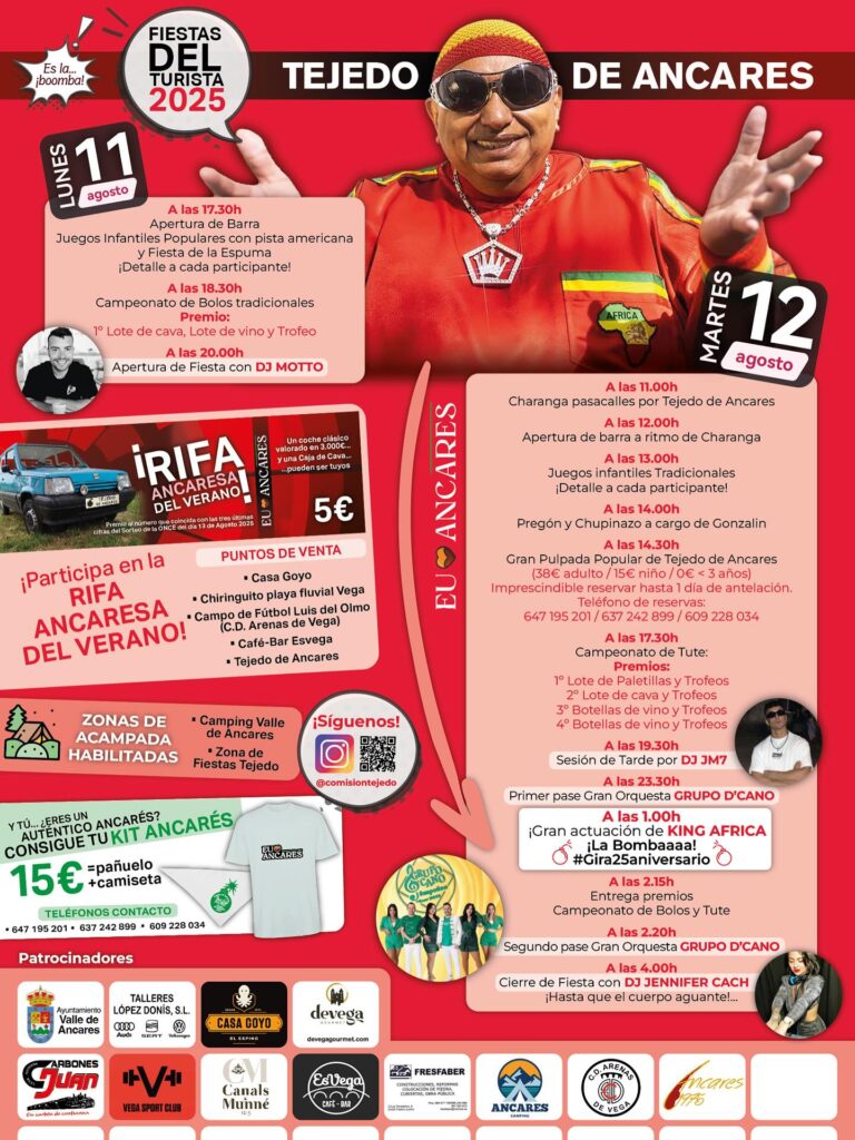 fiestas tejedo de ancares 2025