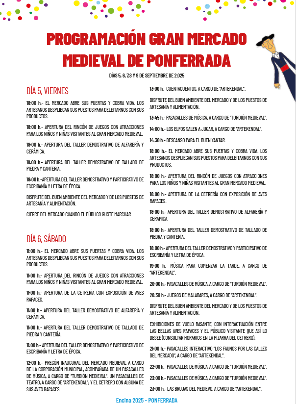 mercado medieval ponferrada la encina 2025 2