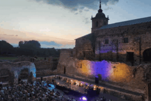 Concierto de Carlos Nuñez en el Monasterio de Carracedo