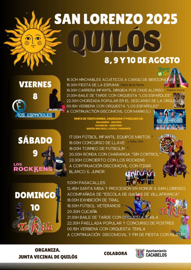 san lorenzo en quilos 2025