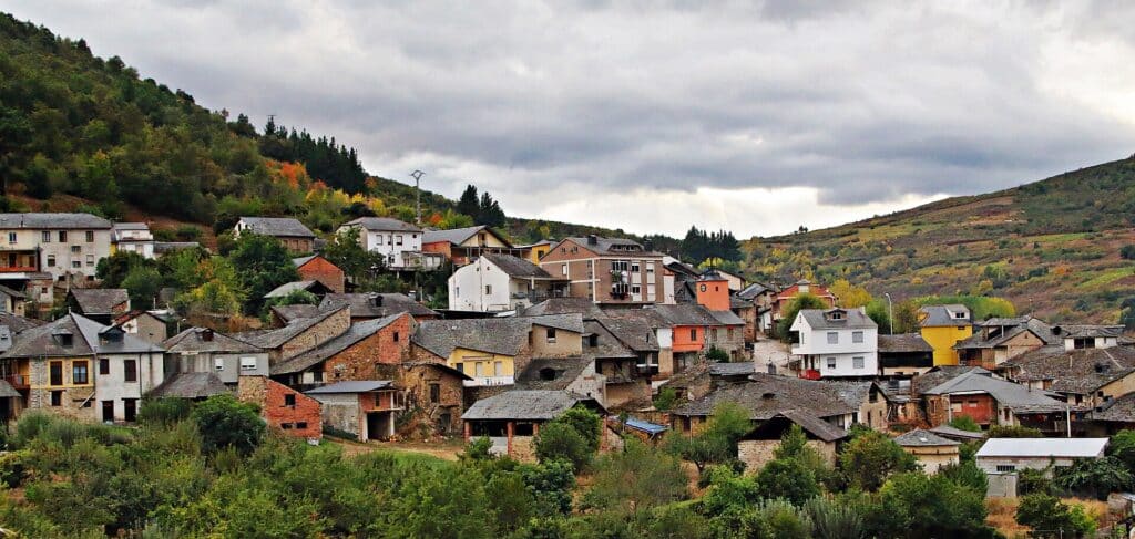 santalla del bierzo panoramica