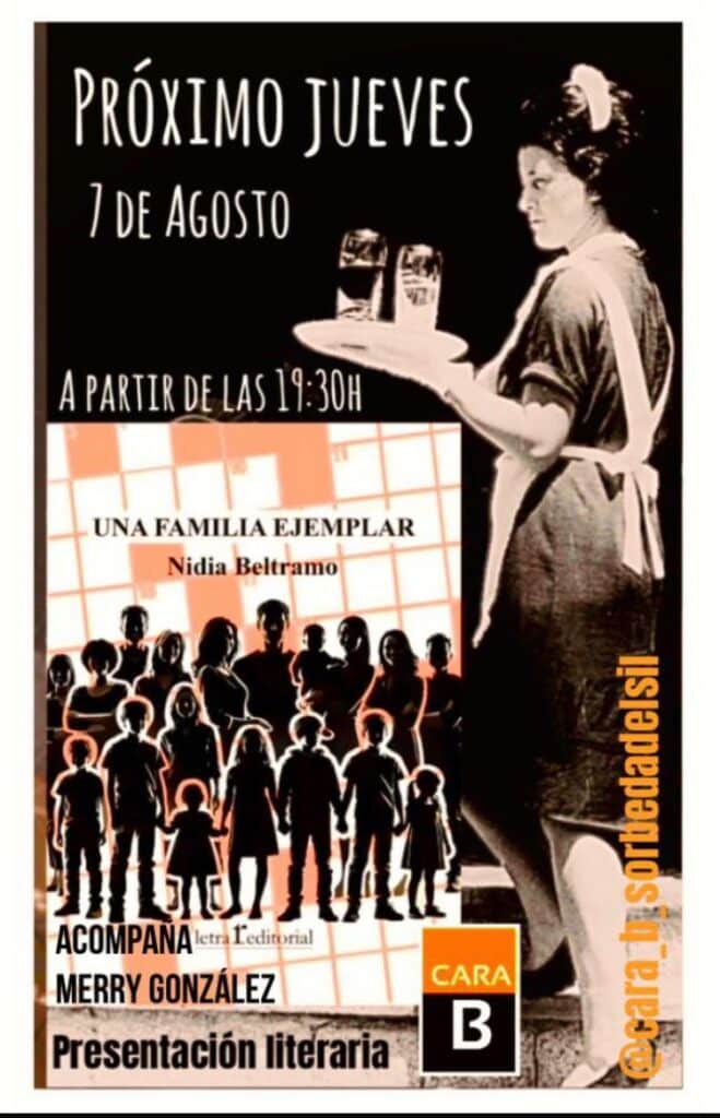 Presentación de Libro UNA FAMILIA EJEMPLAR en CARA B