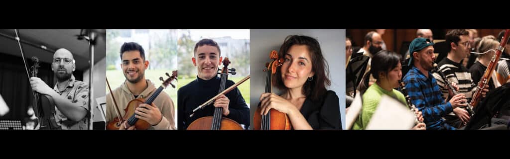 Quintetogán (quinteto de cuerda y clarinete)