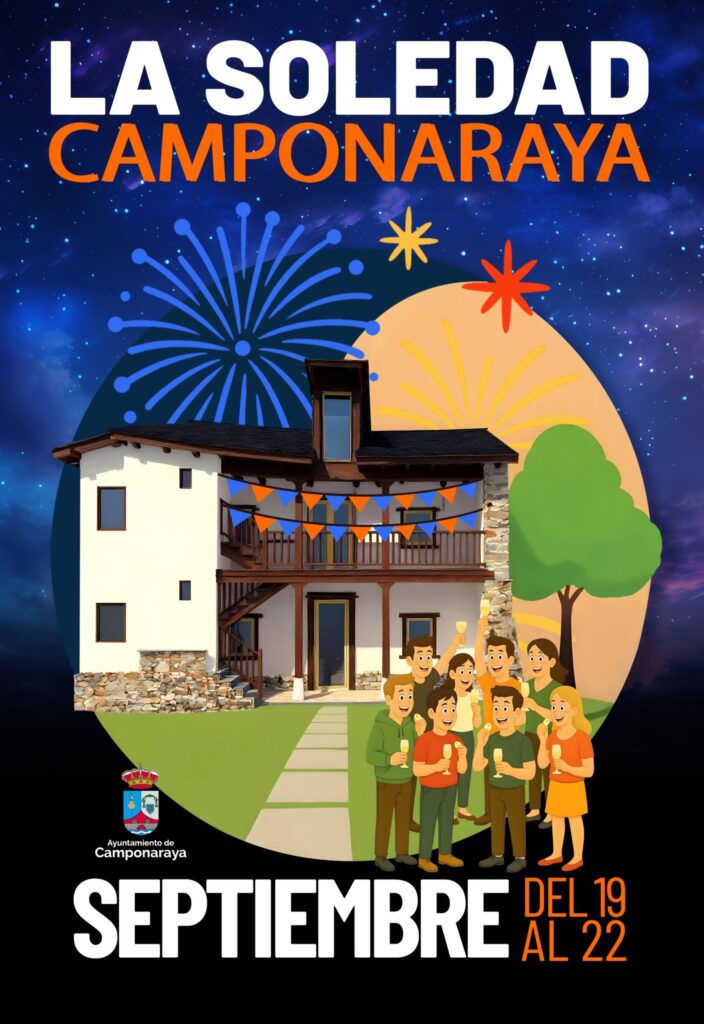 fiestas de la soledad camponaraya 2025 cartel