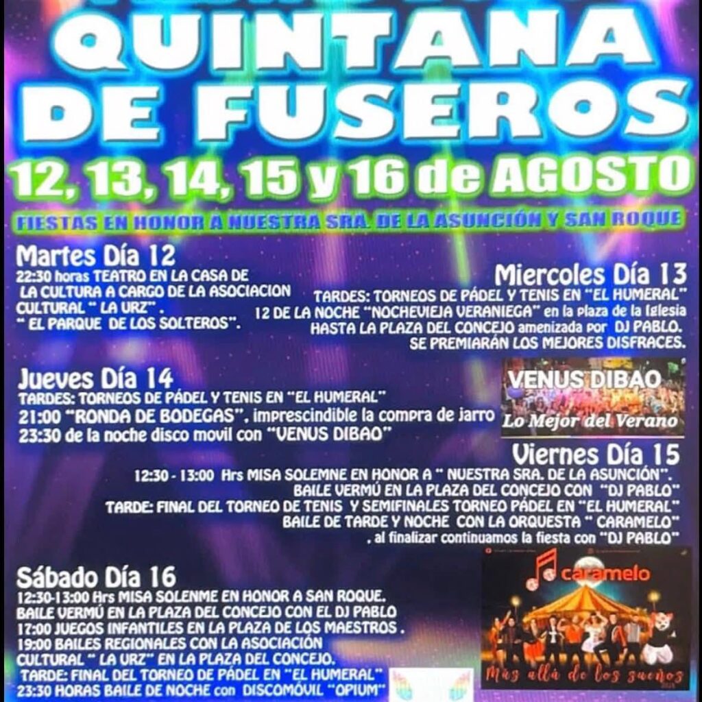 fiestas quintana de fuseros