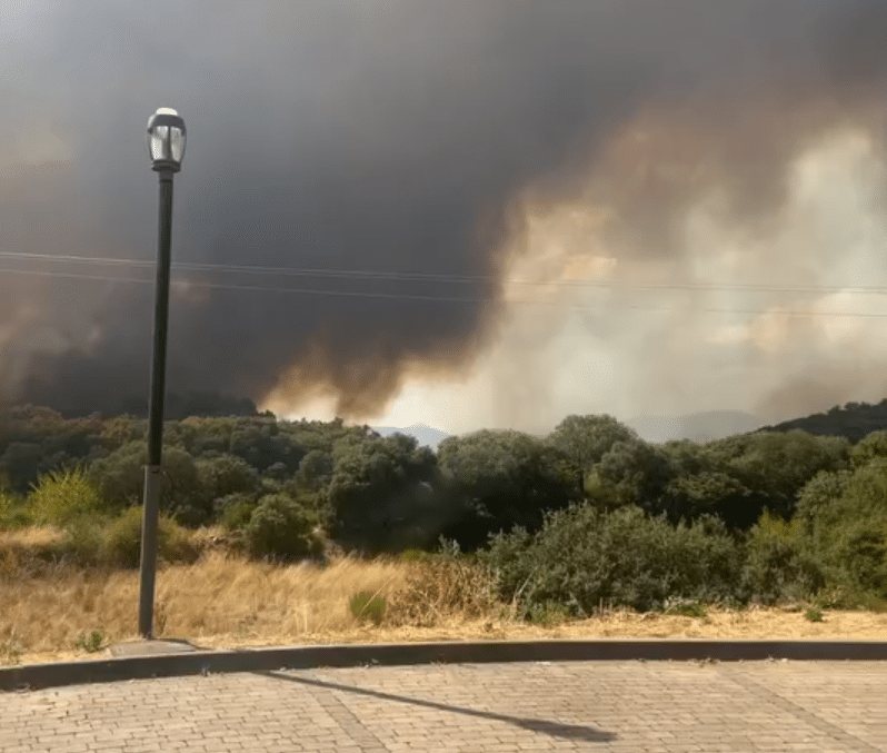 fuego las medulas