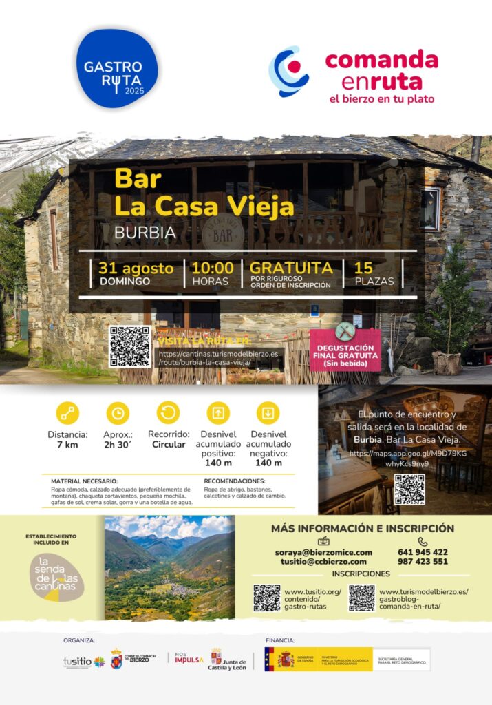 ruta en burbia