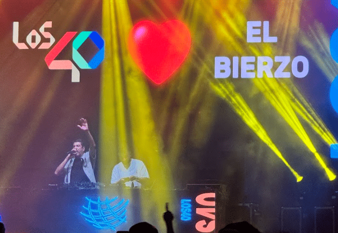 tony aguilar los 40 en Ponferrada