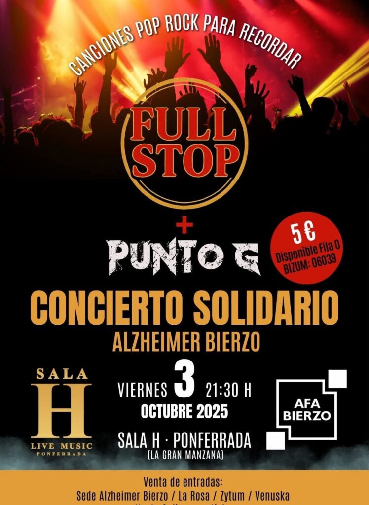 Concierto Solidario Alzheimer Bierzo