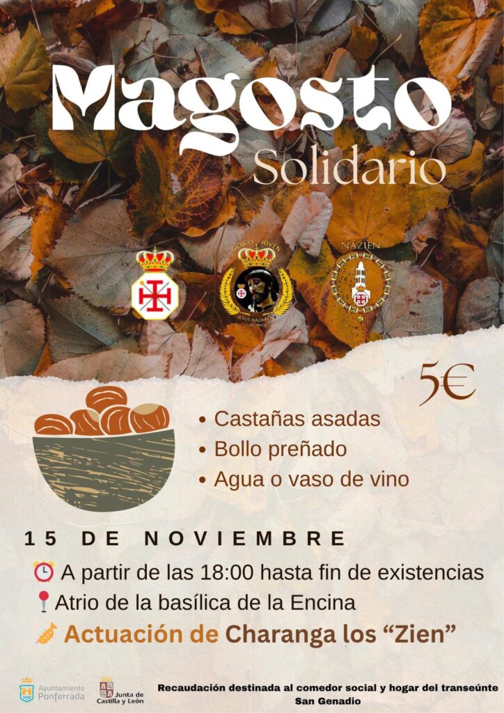 Magosto solidario de la Hermandad Jesús Nazareno