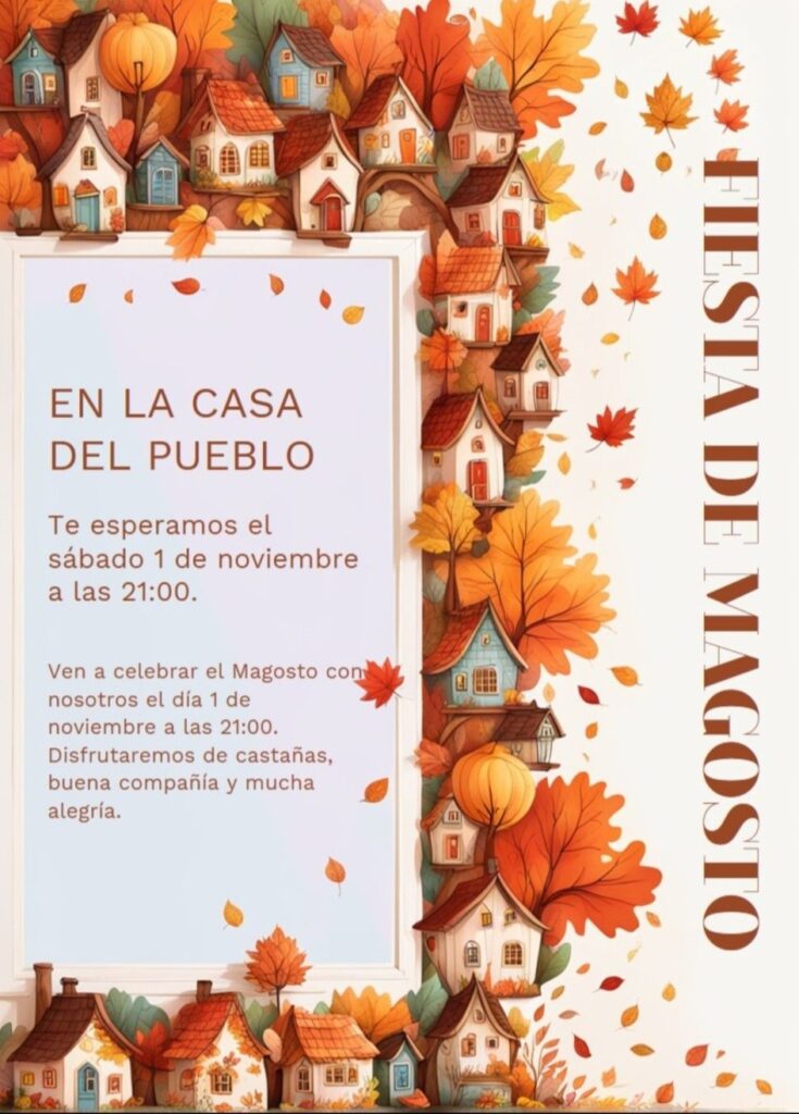 fiesta del magosto en langre