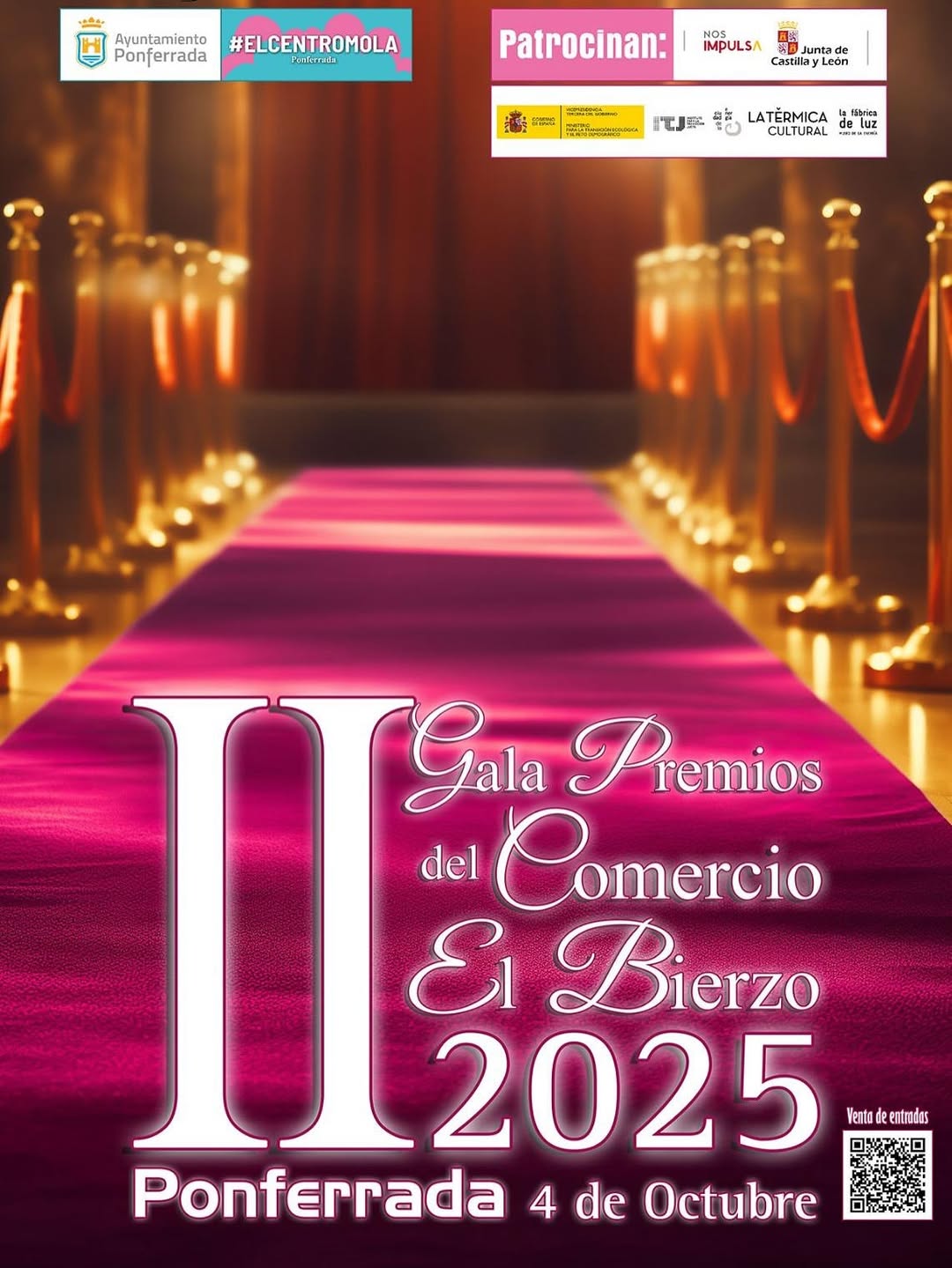 Banner publicitario Gala del comercio