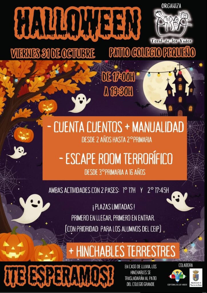 halloween en toral de los vados 2025